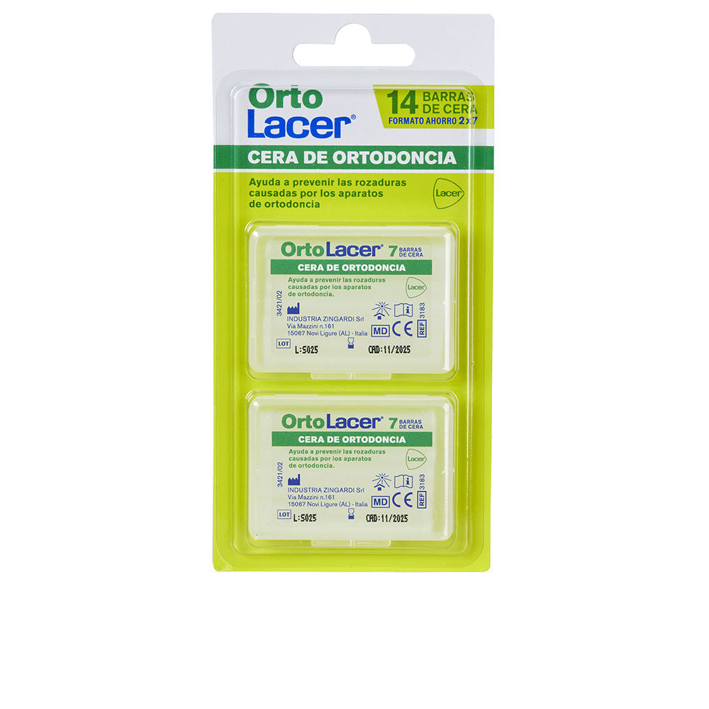 Lacer Ortolacer Orthodontic Wax Set 2x7 Bars