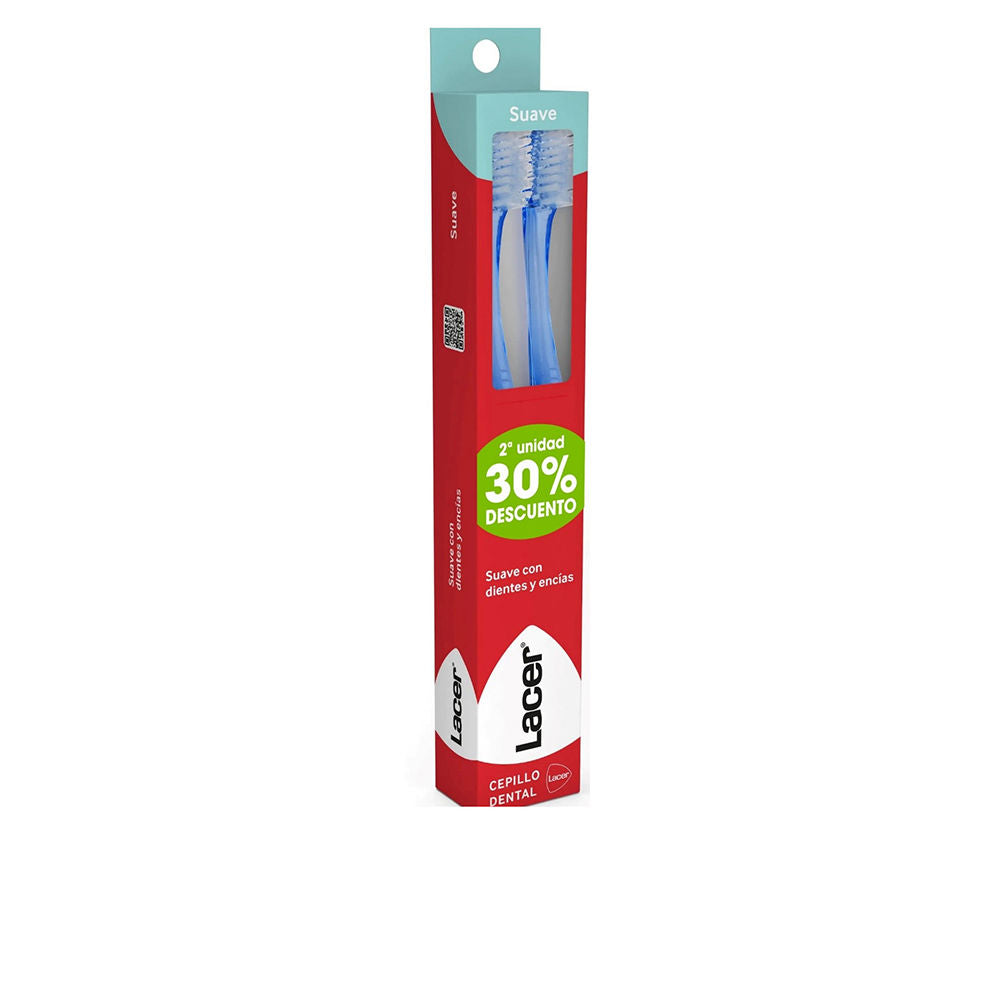 Juego de 2 cepillos de dientes suaves Lacer