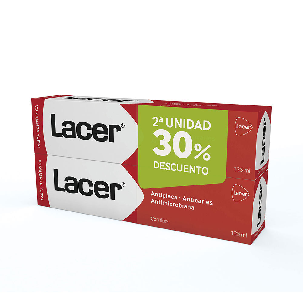 Lacer Toothpaste Duo 2x125ml
