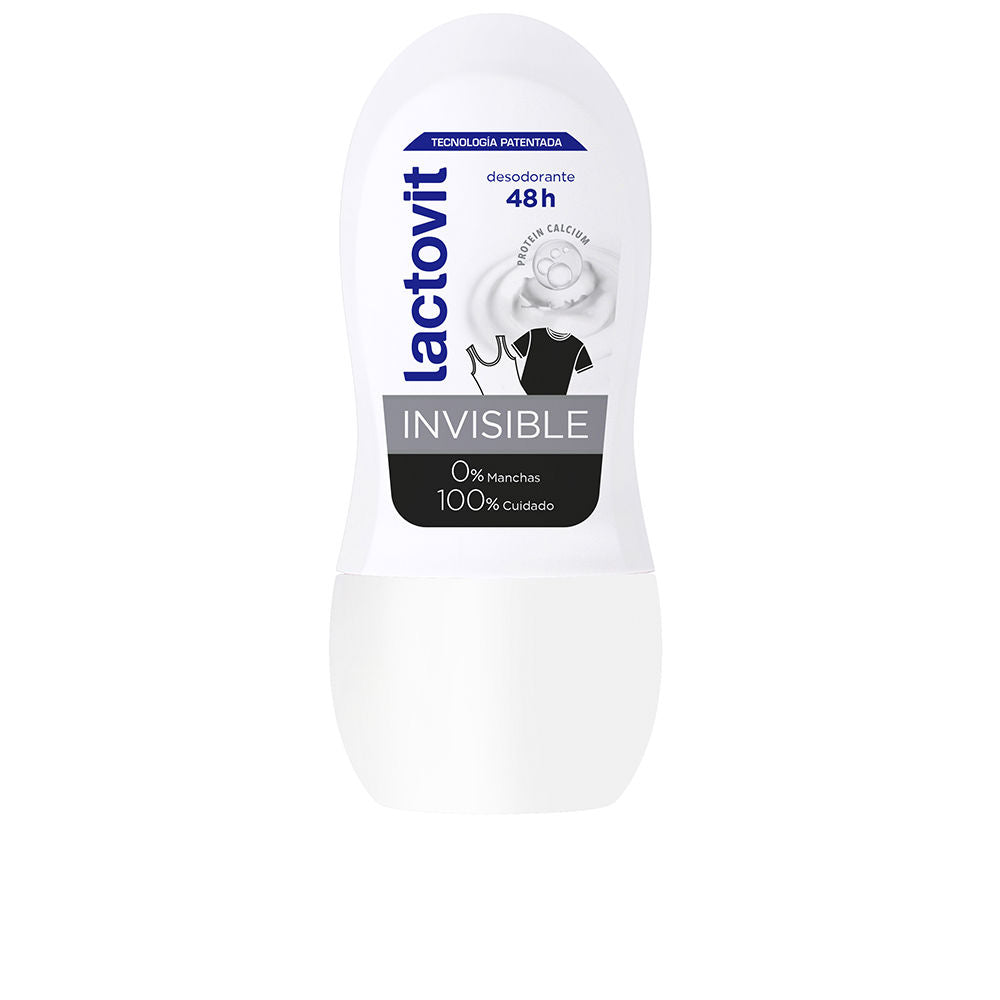 Desodorante roll-on antimanchas invisible Lactovit 50 ml