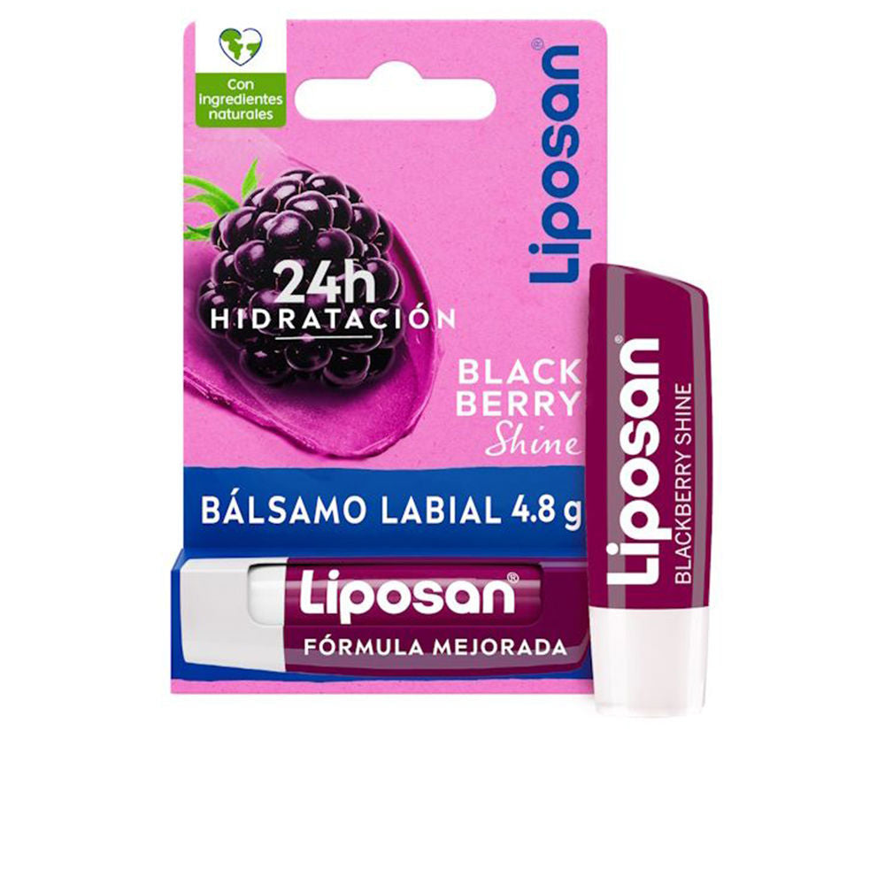 Liposan Blackberry Shine Lipstick 4.8g