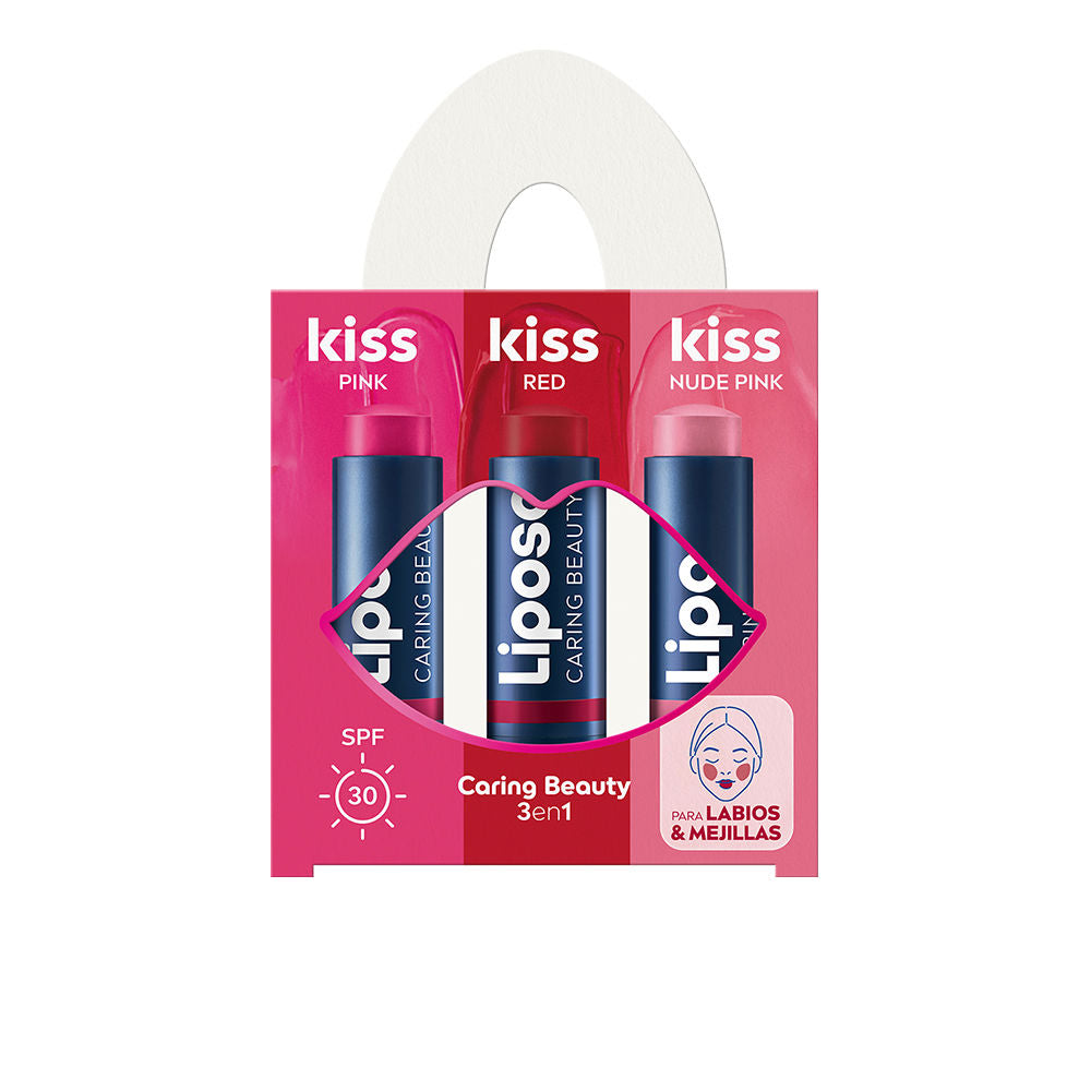 Liposan Kiss Kiss Kiss Lipstick Set