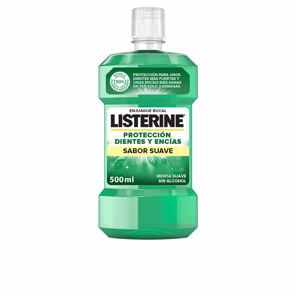 Listerine Dientes y Encías 0% Alcohol Enjuague Bucal 500 ml