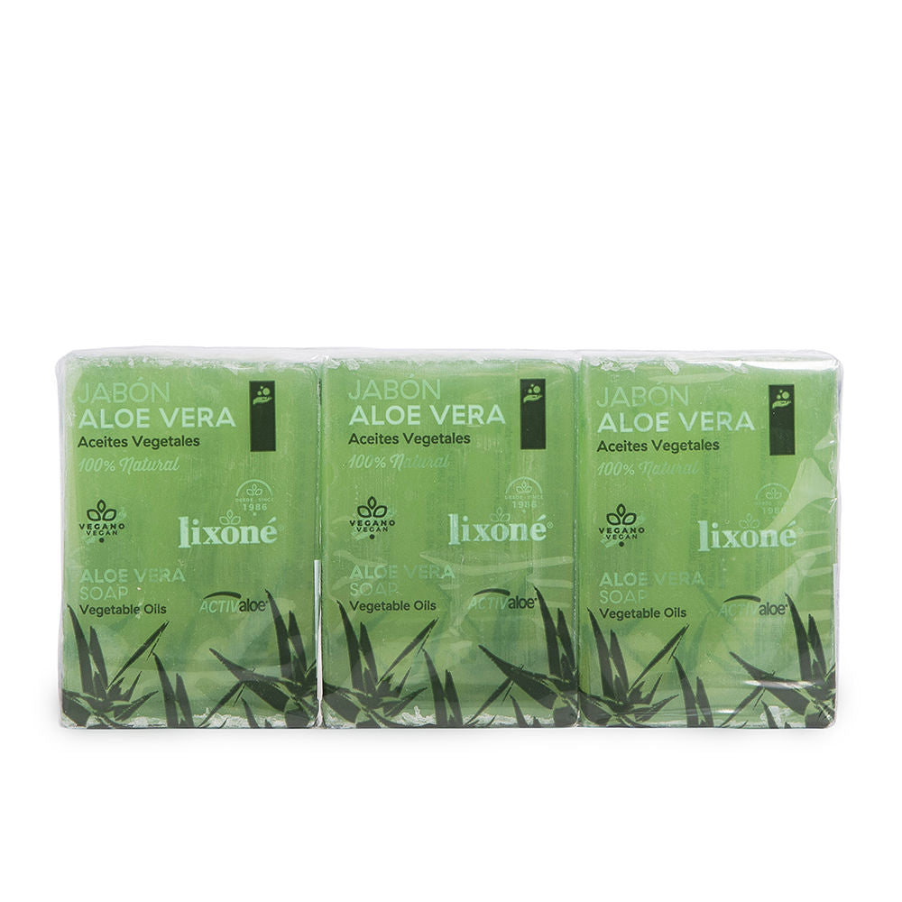 Lixone Sabonete Aloé Vera Peles Secas ou Sensíveis 3x125g