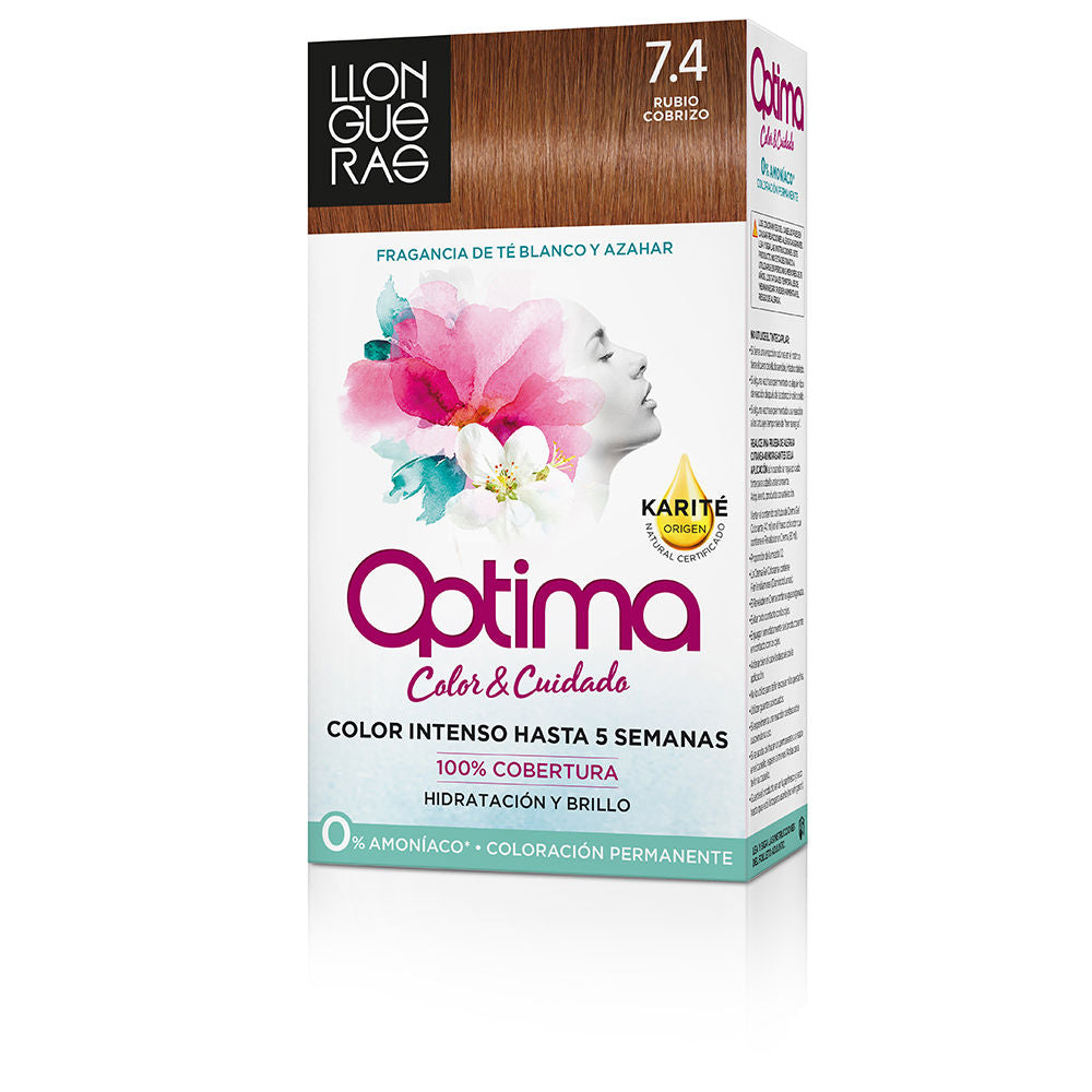 Llongueras Optima Coloração 7.4 Cobre Médio