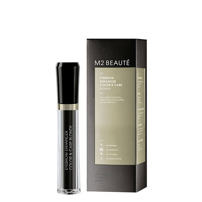 M2 Beauté Potenciador de Cejas Color y Cuidado Rubio 6 ml