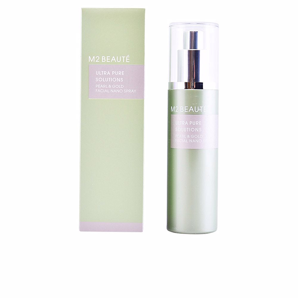 M2 Beauté Ultra Pure Solutions Nano Spray Facial Pérola e Ouro 75ml
