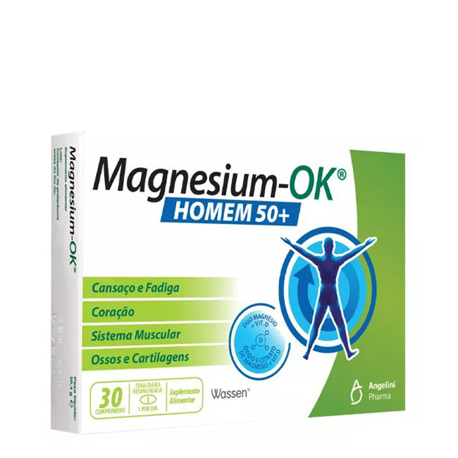 Magnesium-OK Homem 50+ Comprimidos x30