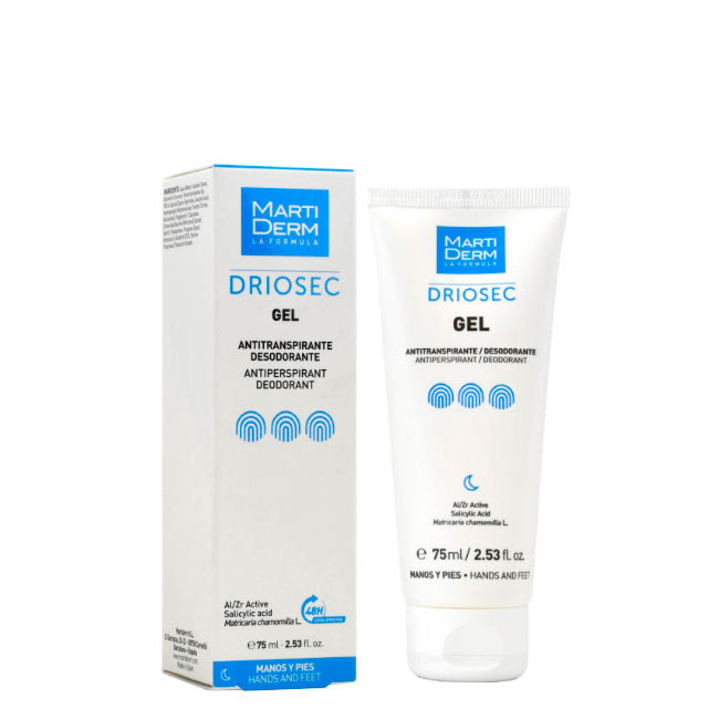 Driosec gel antitranspirante para manos y pies 75 ml