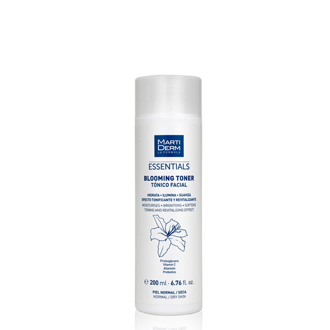 Martiderm Essential Blooming Toner Piel Normal a Seca 200 ml