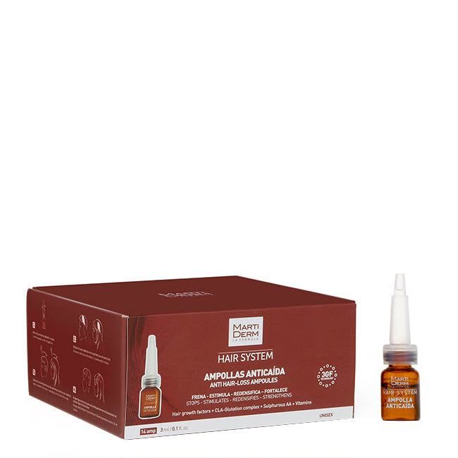 Martiderm Hair System Ampolas Anti-Queda x14