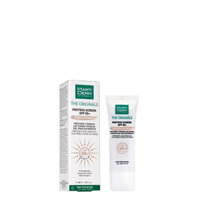 Martiderm The Originals Proteos Screen SPF50+ Creme de Cor Antienvelhecimento 40ml