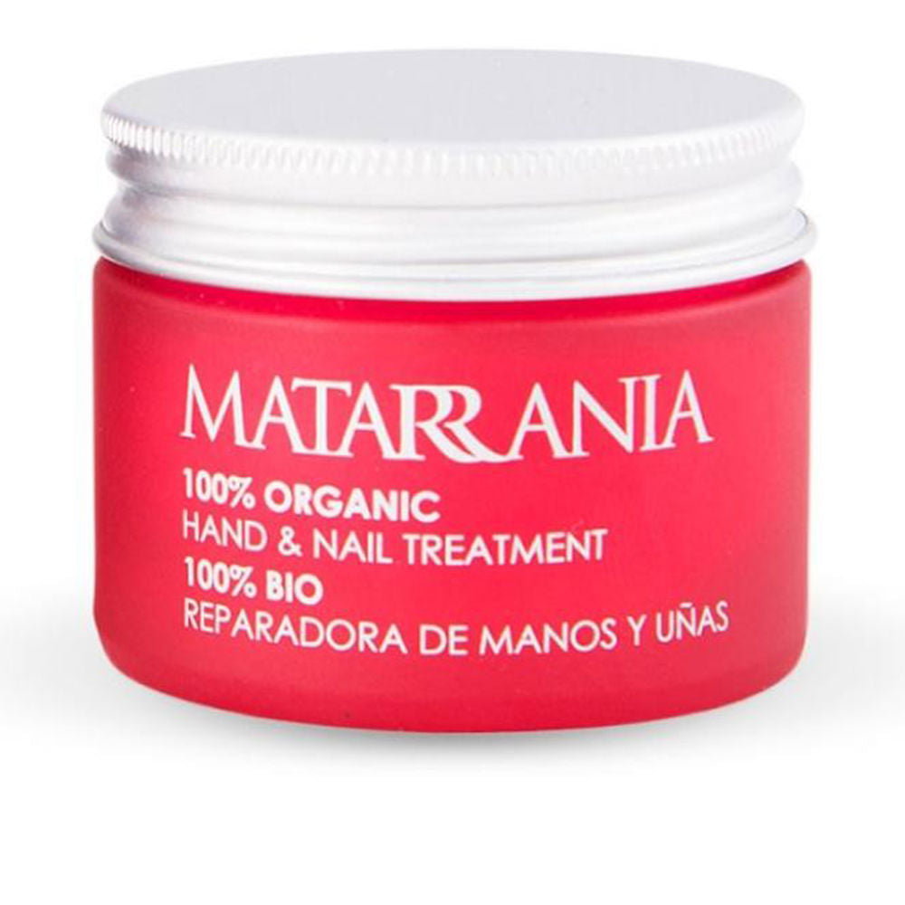 MATARRANIA Crema de Manos Reparadora 100% Natural, Bálsamo Concentrado sin Agua para Manos Muy Secas y Agrietadas, Nutre, Repara Grietas y Fortalece Uñas y Cutículas, Hidratante Intensiva Unisex