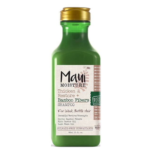 Maui Moisture Bamboo Fibers Champô Reparador 385ml