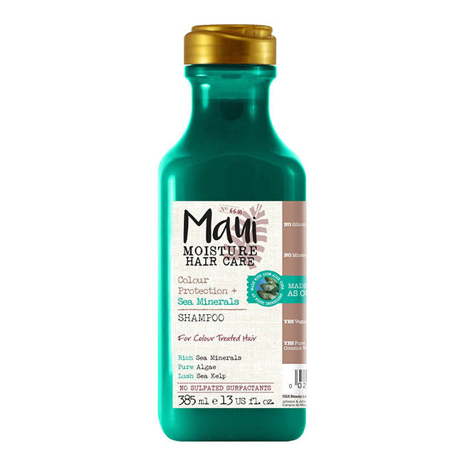 Maui Moisture Sea Minerals Shampoo Cabelo Pintado 385ml