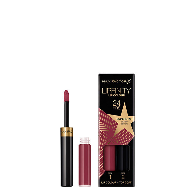 Max Factor Lipfinity Rising Stars Batom Líquido 86 Superstar 2,3ml
