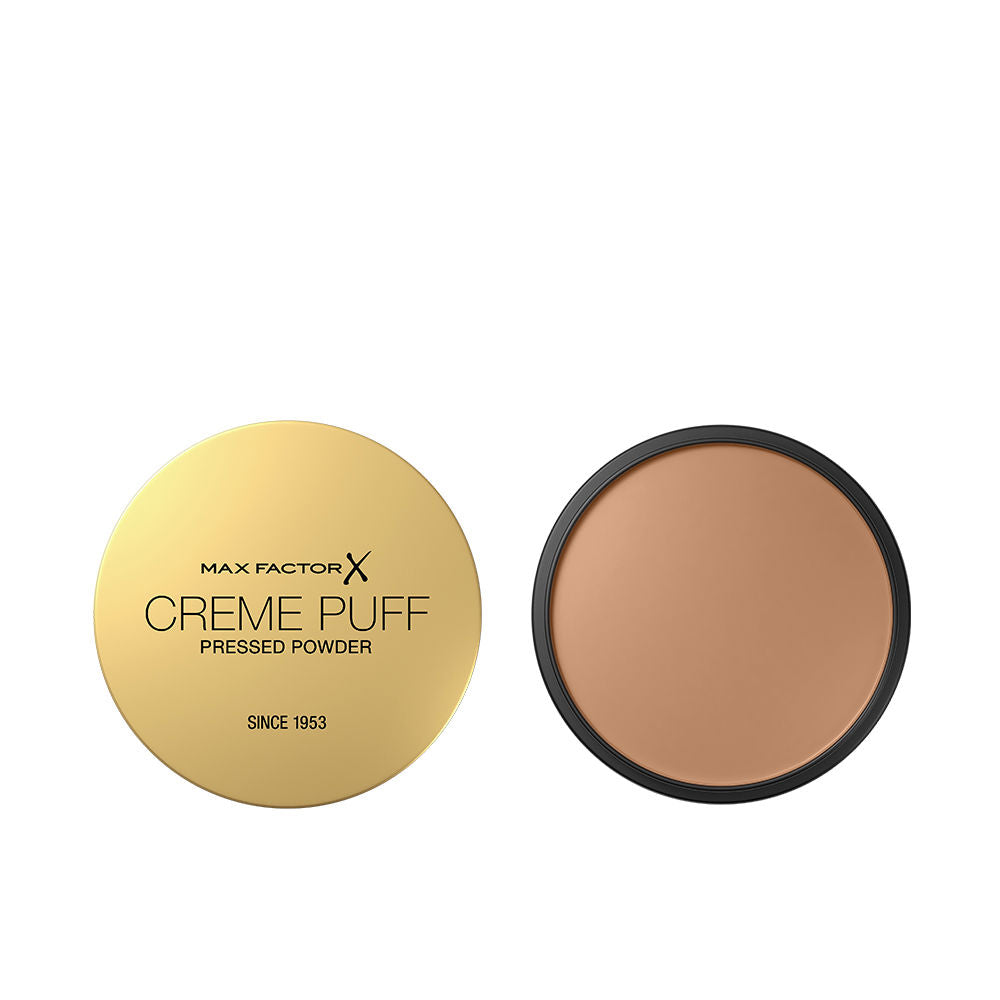 Max Factor Creme Puff - Polvos compactos color 42 beige oscuro, 21 g