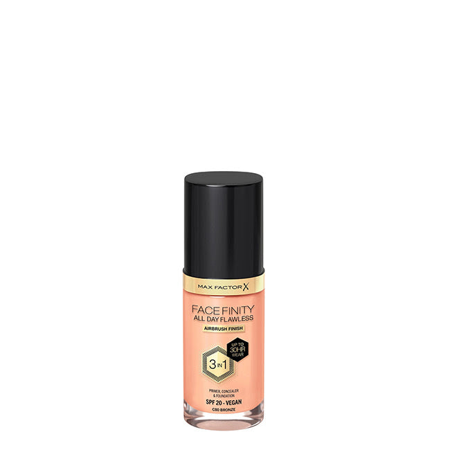 Max Factor Facefinity All Day Flawless Foundation 3-em-1 Cor 080 Bronze 30ml