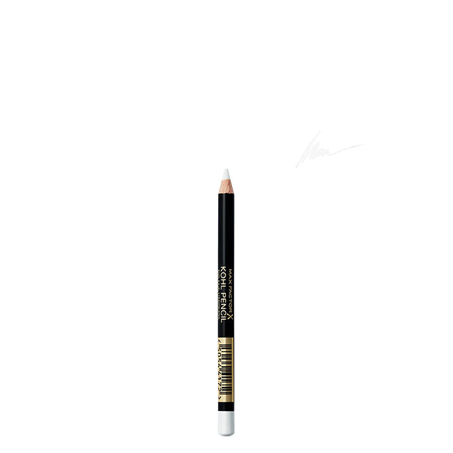 Lápiz delineador de ojos Max Factor Kohl color 010 blanco 1,2 g