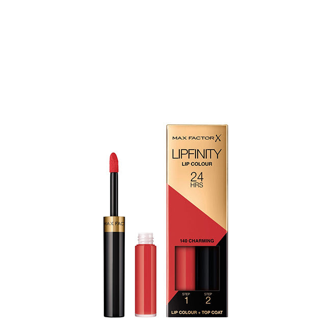 Max Factor Lipfinity Lip Colour 1,9 g 2,3 ml 140 Charming Brillo