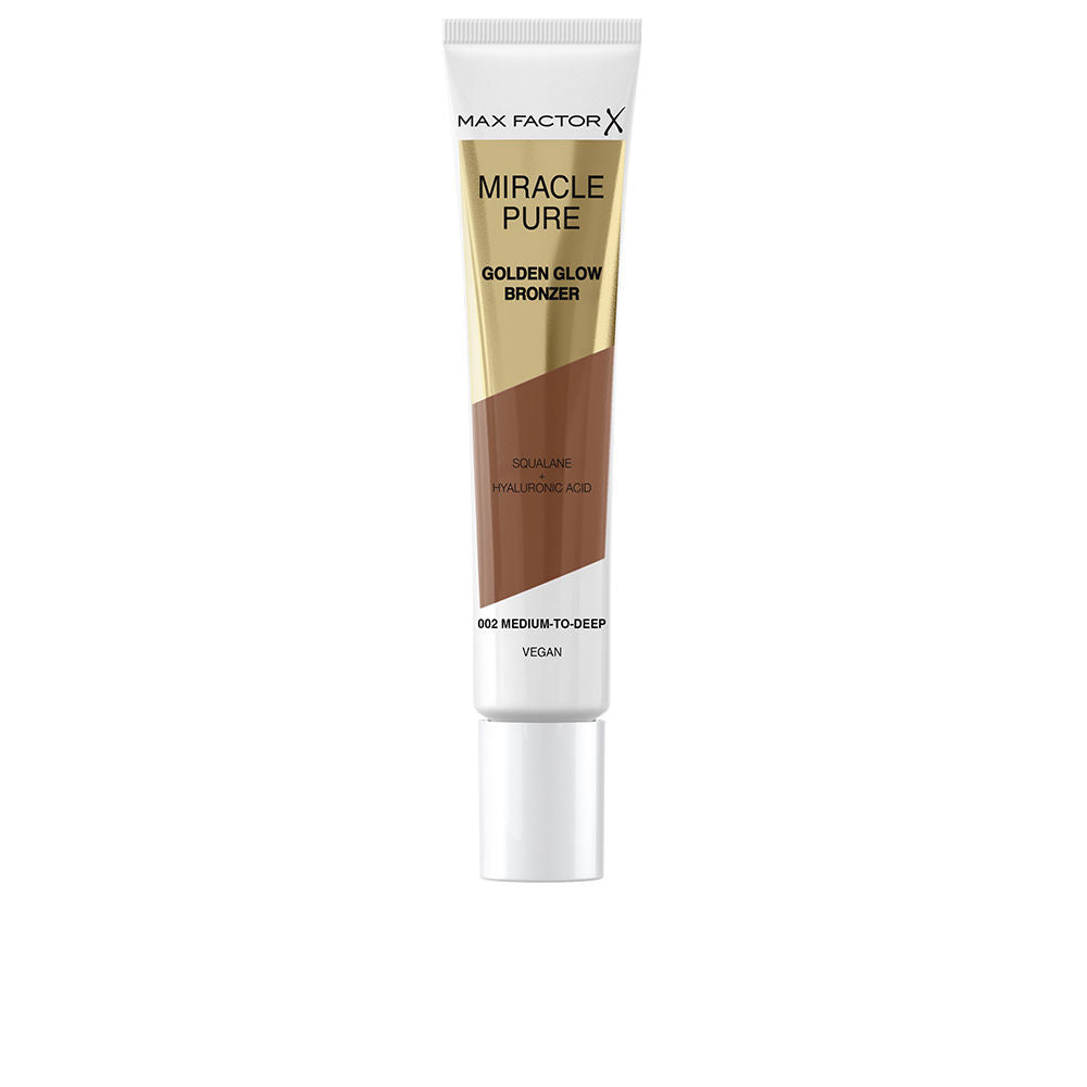 Max Factor Miracle Pure Golden Glow Bronzer Color 002 Medium To Deep 15ml