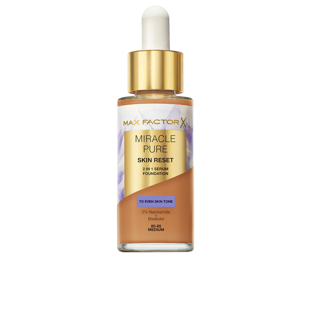 Max Factor Miracle Pure Skin Reset Serum Color 80-85 Medium 30ml
