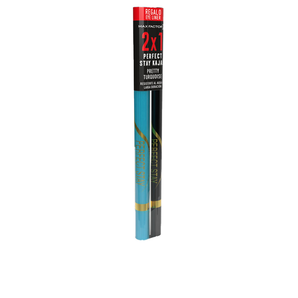 Max Factor Perfect Stay Long Lasting Kajal Color Pretty Turquoise 2x1.3g