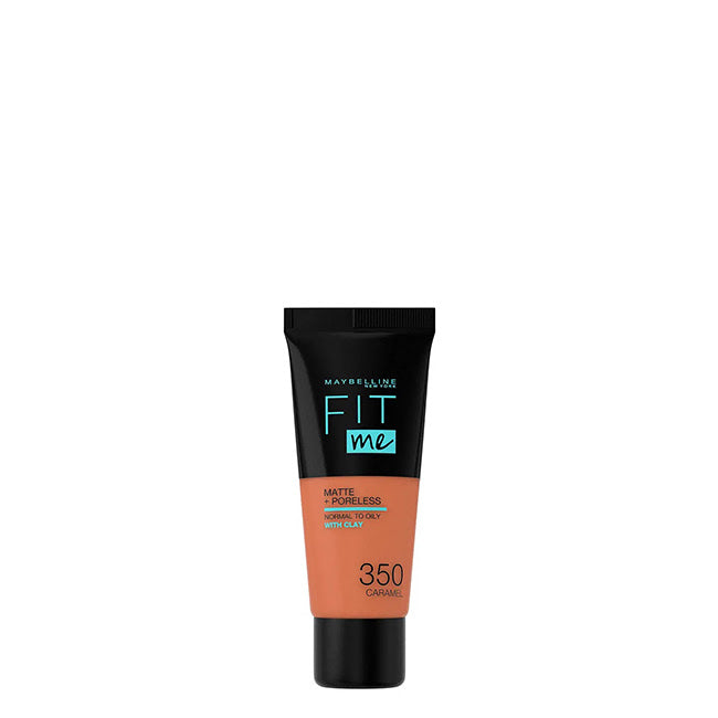 Maybelline Fit Me Matte + Poreless Base Matificante Cor 350 Caramel 30ml