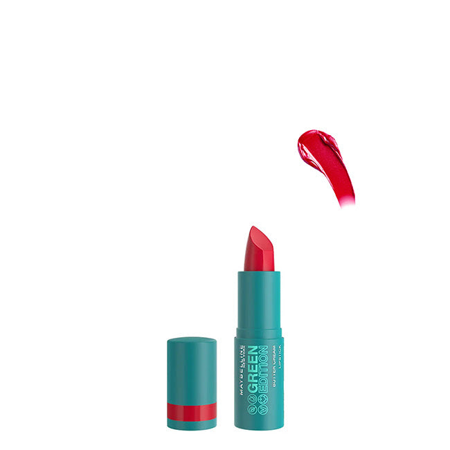 Maybelline Green Edition Lipstick Batom Cremoso Cor 004 Maple 10g
