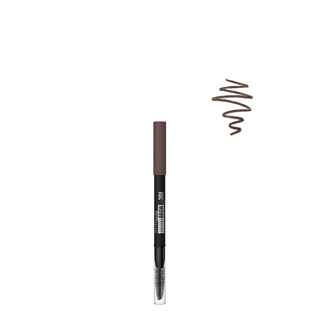 Maybelline Tattoo Brow 36H Lápis de Sobrancelhas Cor 07 Deep Brown