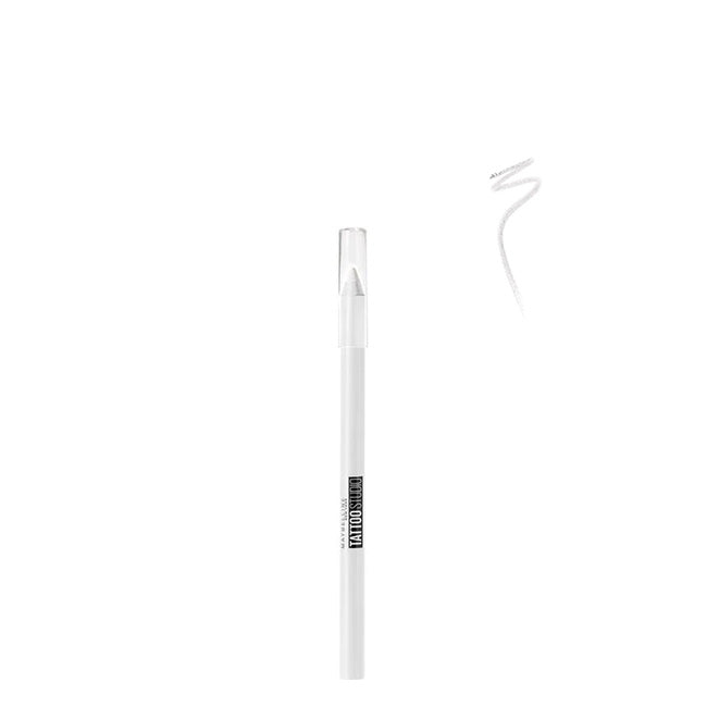 Maybelline Tattoo Liner Lápis Delineador de Olhos Cor 970 Polished White 1,3g