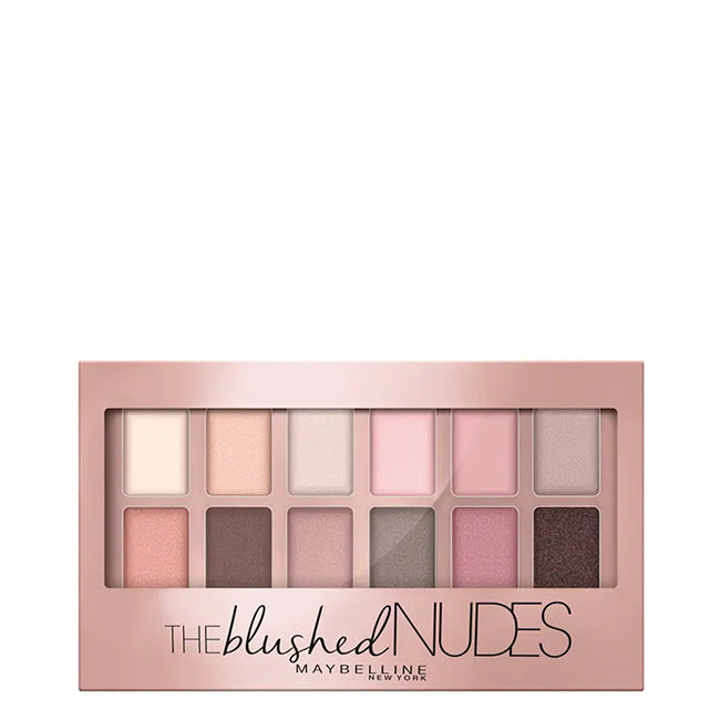 Paleta de sombras de ojos The Blushed Nudes de Maybelline, 9,6 g