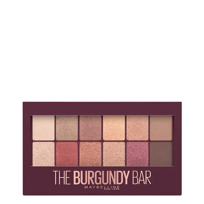 Maybelline The Burgundy Bar Eye Shadow Palette 9.6g
