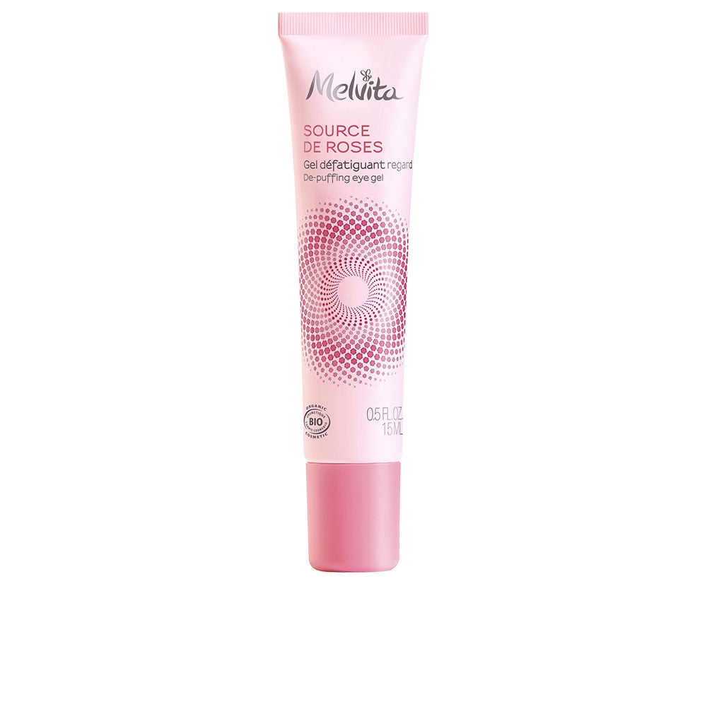 Gel contorno de ojos fresco Melvita Source de Roses 15 ml