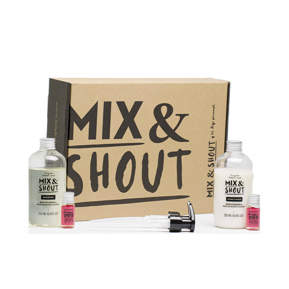 Mix & Shout Conjunto Rotina Equilibrante para Cabelo Encaracolado