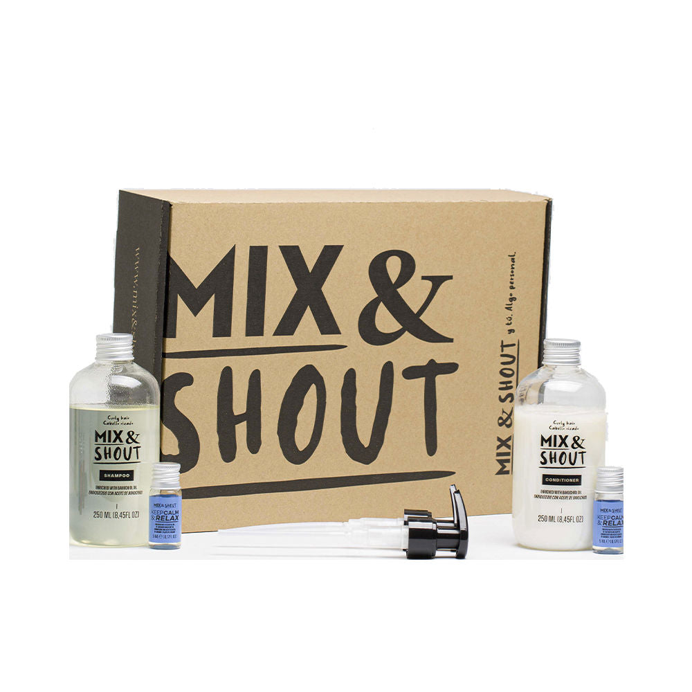 Mix & Shout Conjunto Rotina Suavizante para Cabelo Encaracolado
