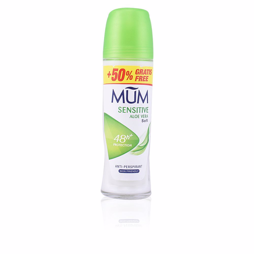 Desodorante roll-on de aloe y jojoba Mum Sensitive Care 75 ml