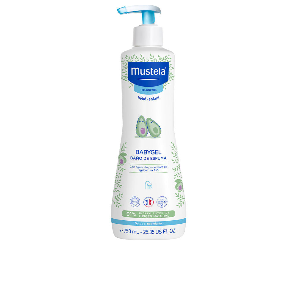 Mustela Babygel Gel de Baño Espumoso 750 ml