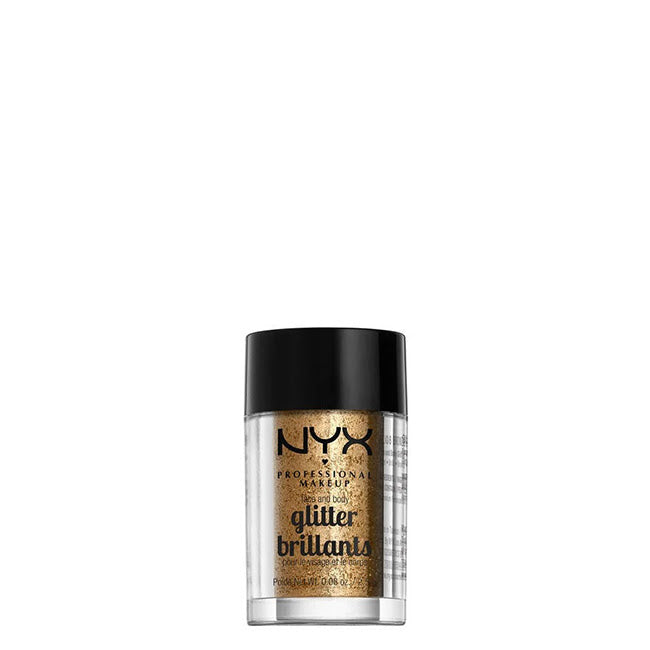 NYX Glitter Pailletes Metallic Glitter Cor Bronze