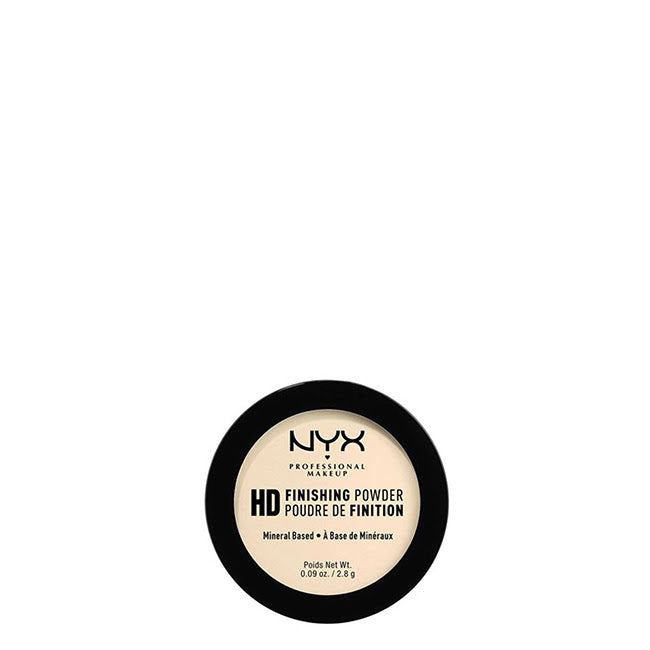 NYX HD Finishing Powder Pó Mineral Compacto Cor Banana 2,8g