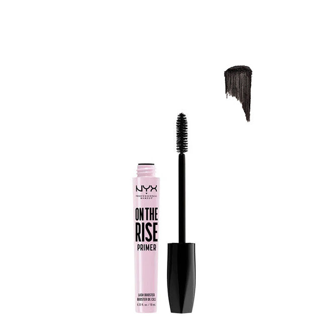 Prebase y potenciador de pestañas On the Rise de Nyx Professional Make Up, color negro, 10 ml