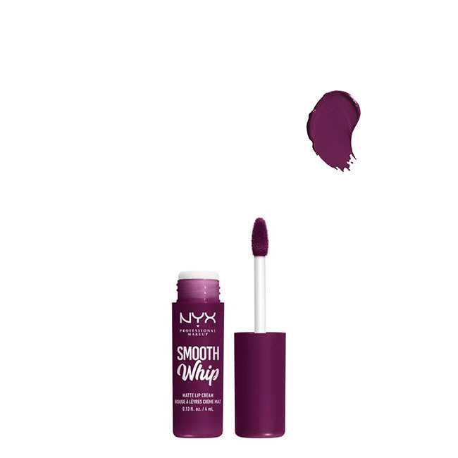NYX Smooth Whip Matte Batom Líquido Cor Berry Bed Sheets 4ml