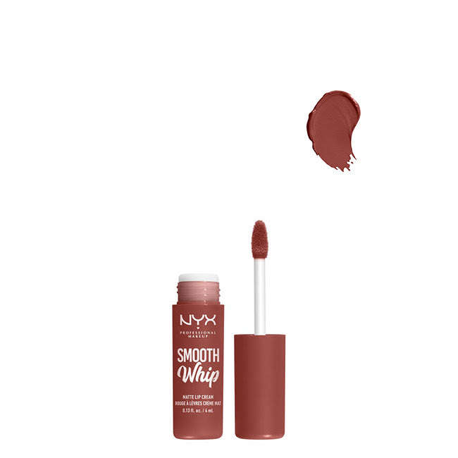 NYX Smooth Whip Matte Batom Líquido Cor Late Foam 4ml