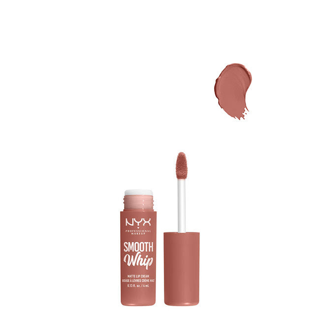 Nyx Professional Make Up Smooth Whip Creme Labial Mate Cor Laundry Day 4ml