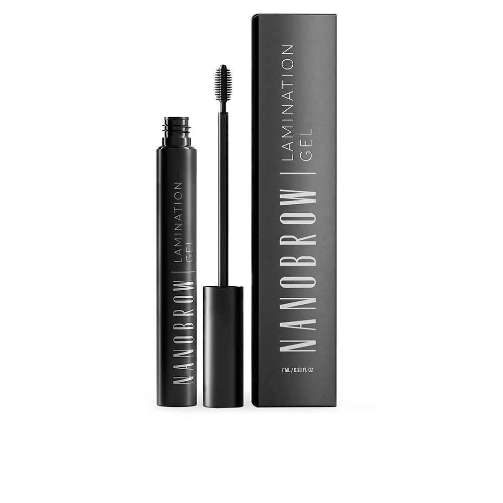 Nanobrow Lamination Gel Color Black 7ml