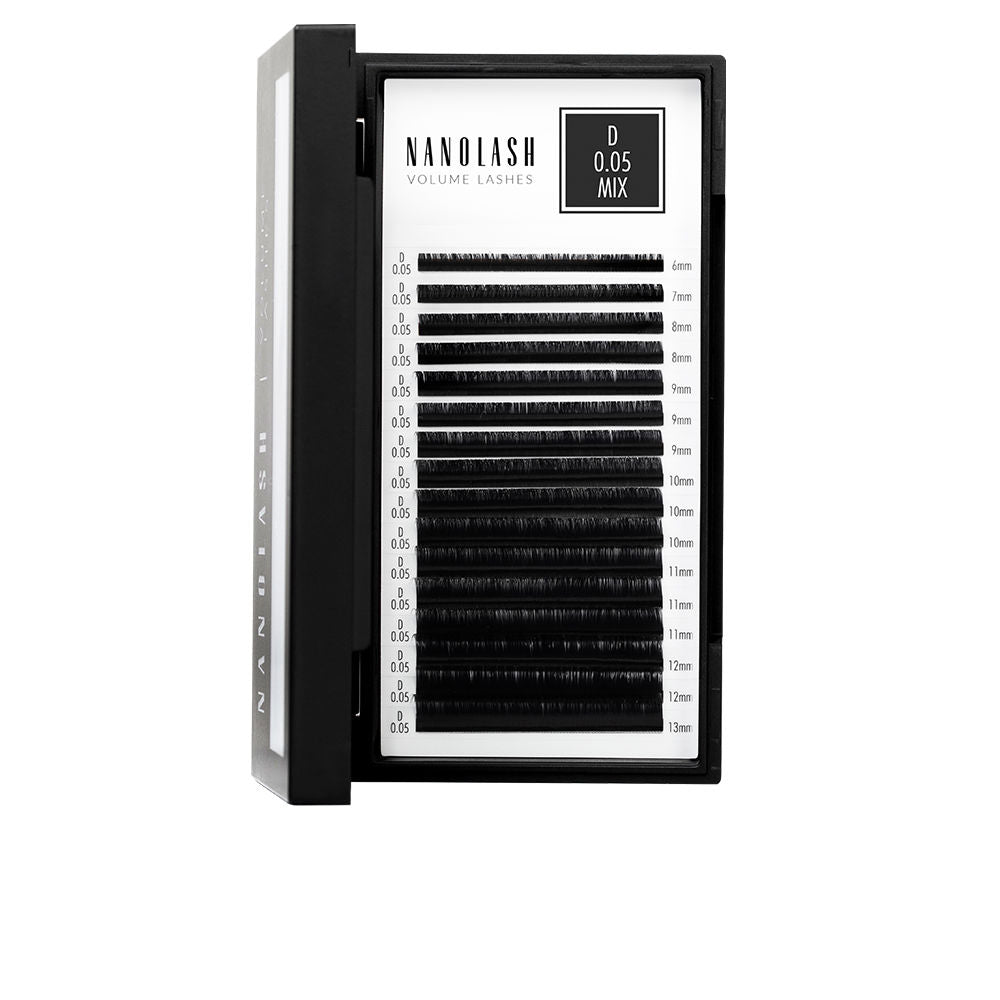Nanolash Volume Lashes False Eyelashes D 0.05 Mix 6-13mm