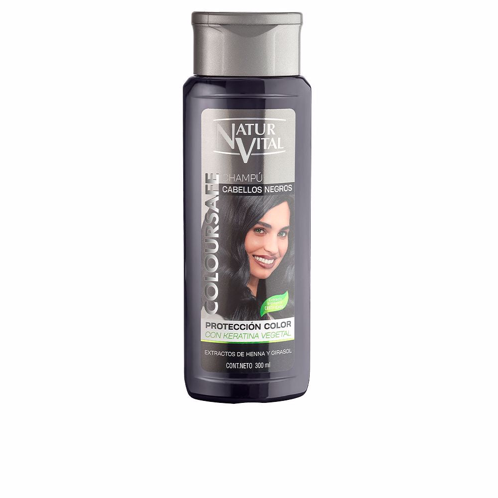 Natur Vital ColourSafe Champô de Cor Preta 300ml
