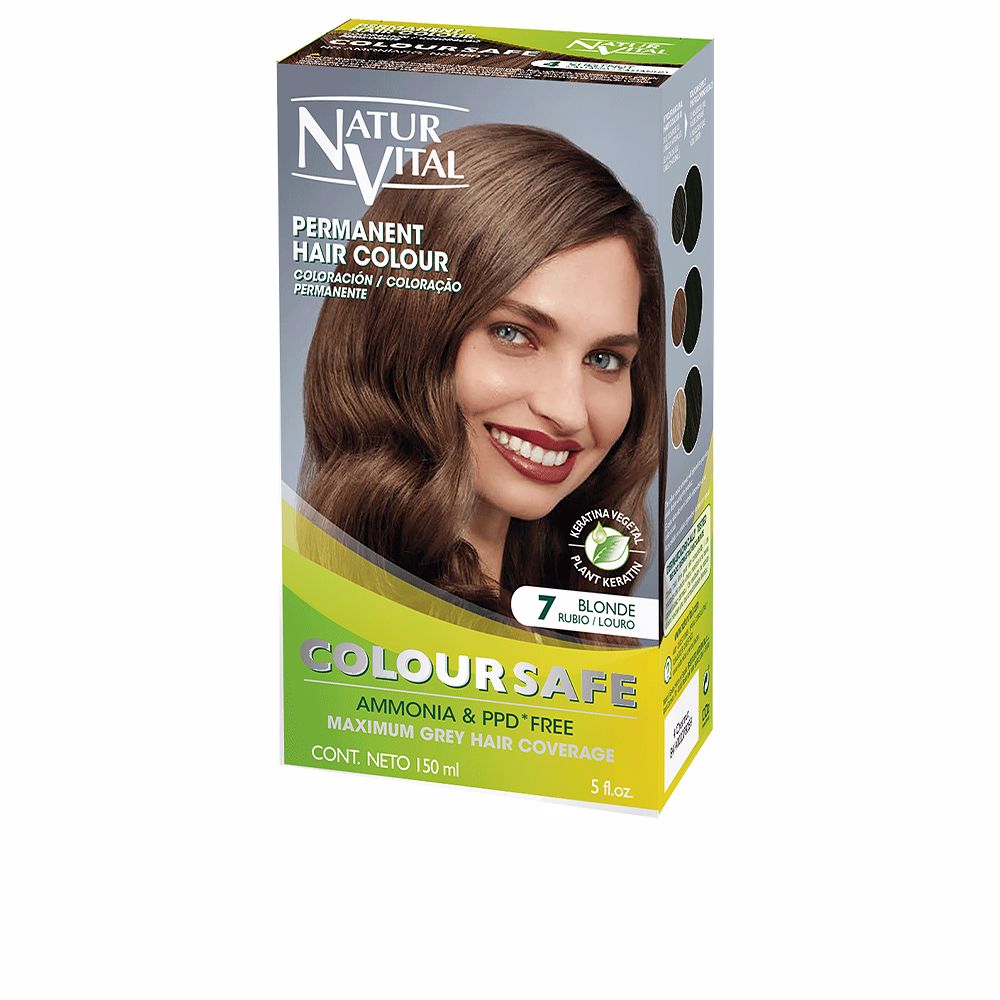 Natur Vital ColourSafe Coloração Permanente 7 Louro