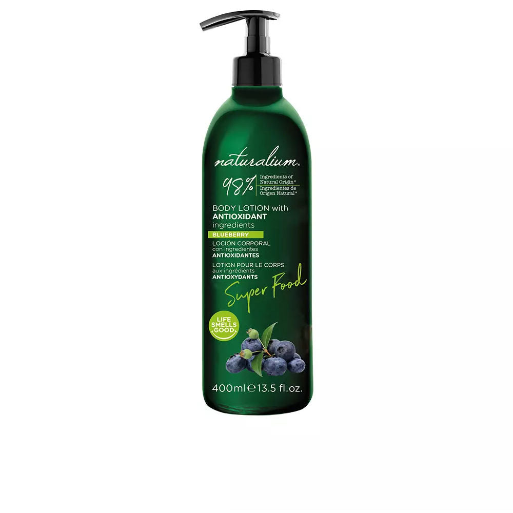 Naturalium Super Food Loção Corporal Antioxidante Mirtilo 400ml