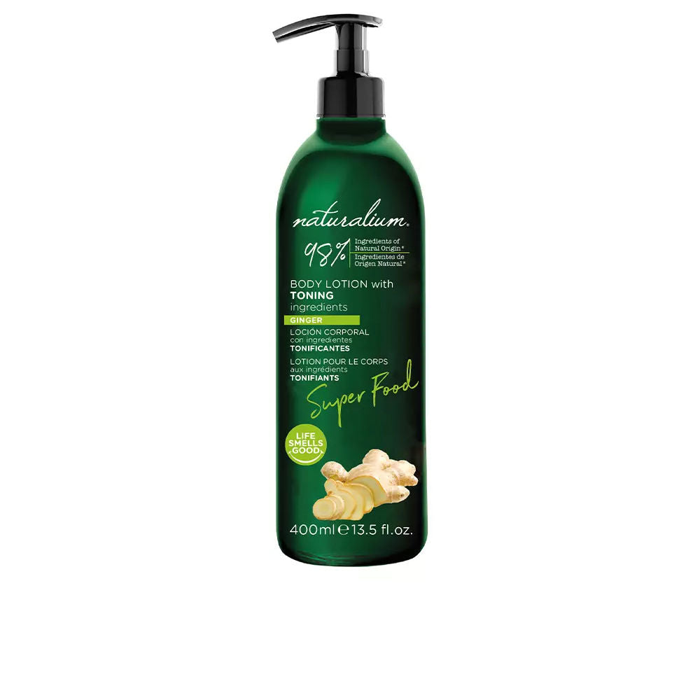 Naturalium Super Food Loção Corporal Tonificante Gengibre 400ml